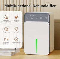 Intelligent Portable Dehumidifier with Deodorizing, Moisture Absorbing Mold Eliminator