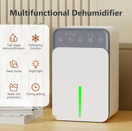 Intelligent Portable Dehumidifier with Deodorizing, Moisture Absorbing Mold Eliminator